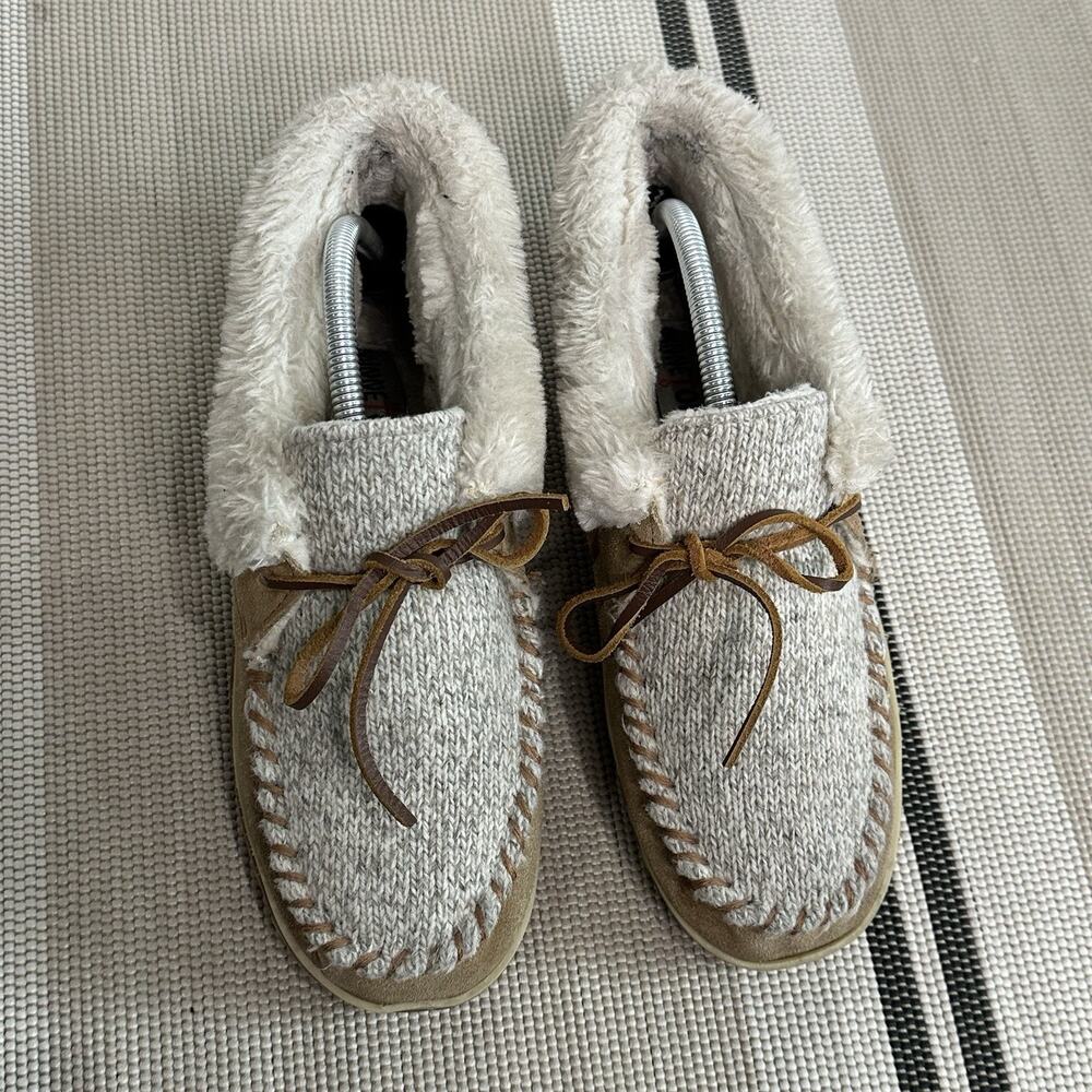 MINNETONKA JUDI BOOTIE MOCCASIN ANKLE BOOTS Women's Size 8 SOUTHWESTERN AZTEC